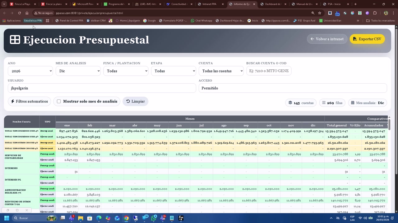 Inicio de la parte 5 minuto 0:08